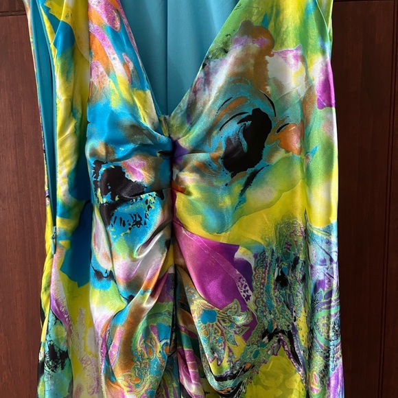 Speechless Turquoise Maxi Dress - Picture 4 of 5